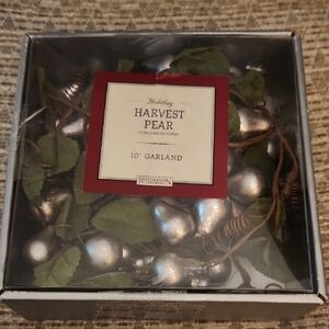 Restoration Hardware Holiday Harvest Pear 10 Inch Christmas Garland